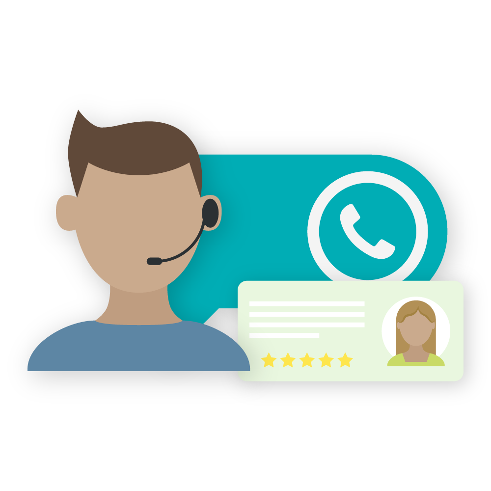 OMS with customer service.