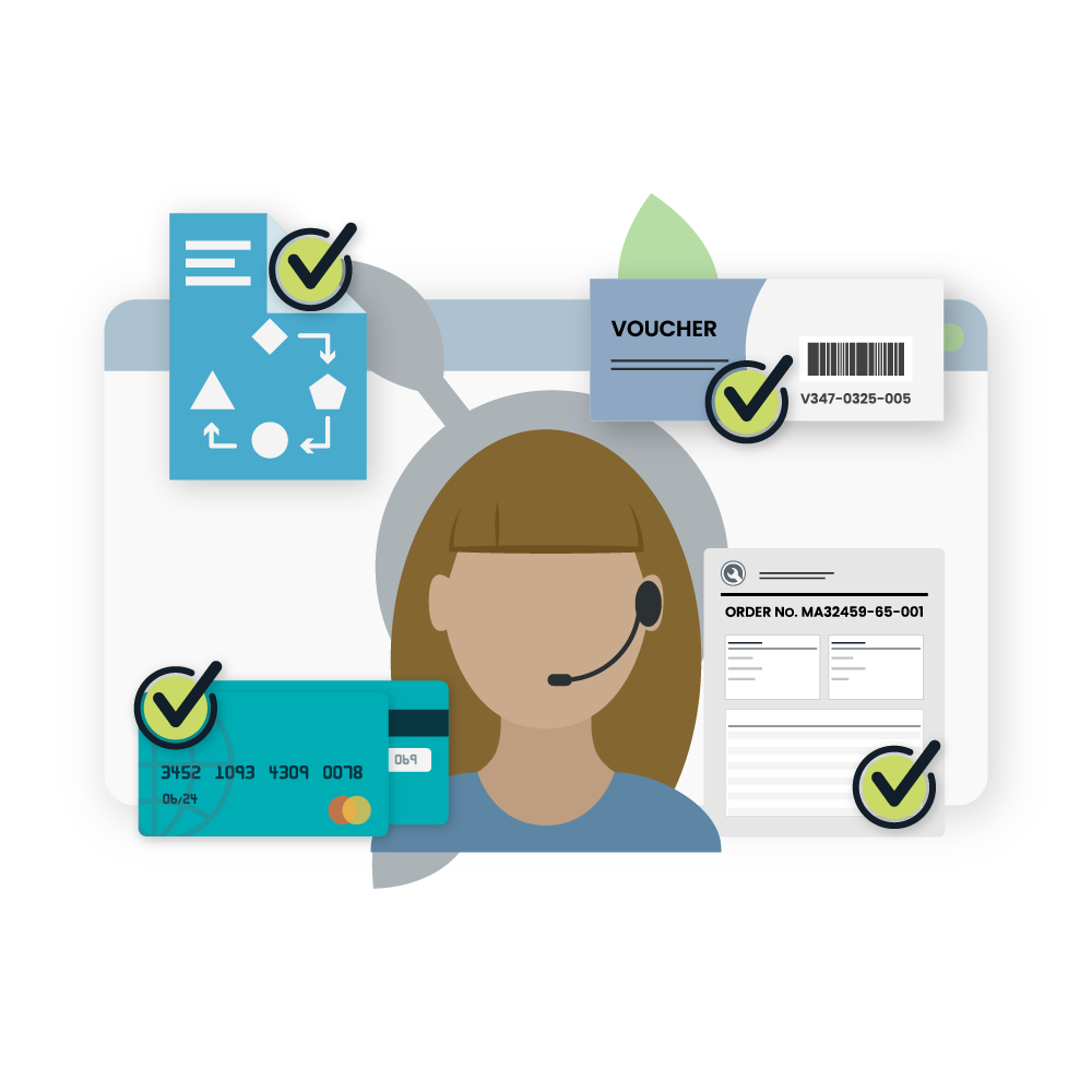 OMS with customer support.